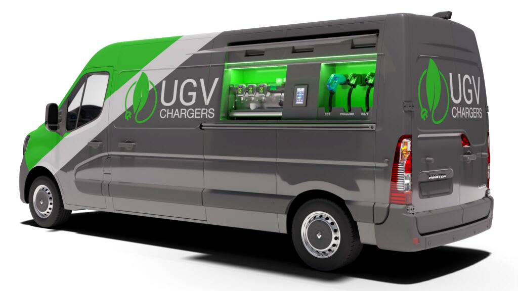 Мобільна електрозарядка UGV Chargers