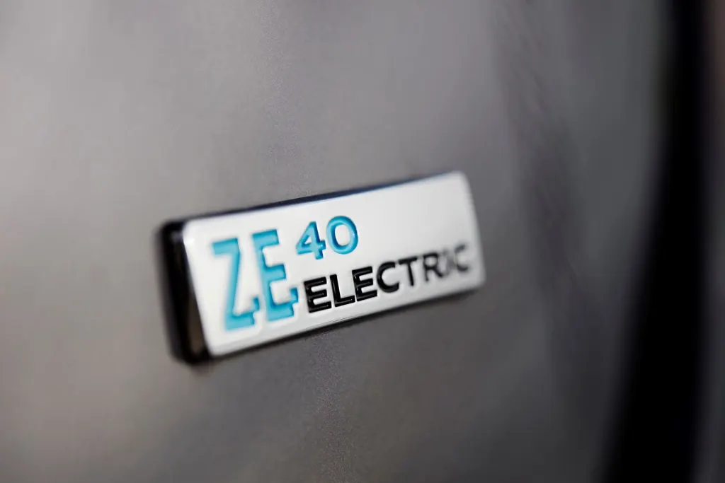 Маркування Renault Zoe 41 кВт-год